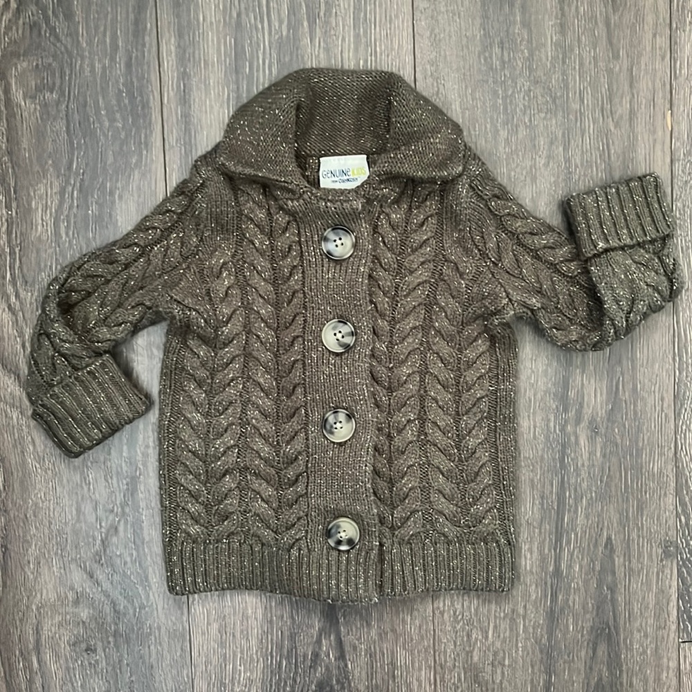⚡️5/$20 OshKosh Girls Button Down Sweater